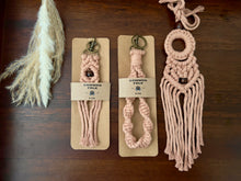 Load image into Gallery viewer, Gift Set - Mini Boho Hanger, Wristlet &amp; Keychain
