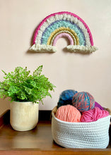 Load image into Gallery viewer, XL Rainbow Wall Hanging (Pink Combo)
