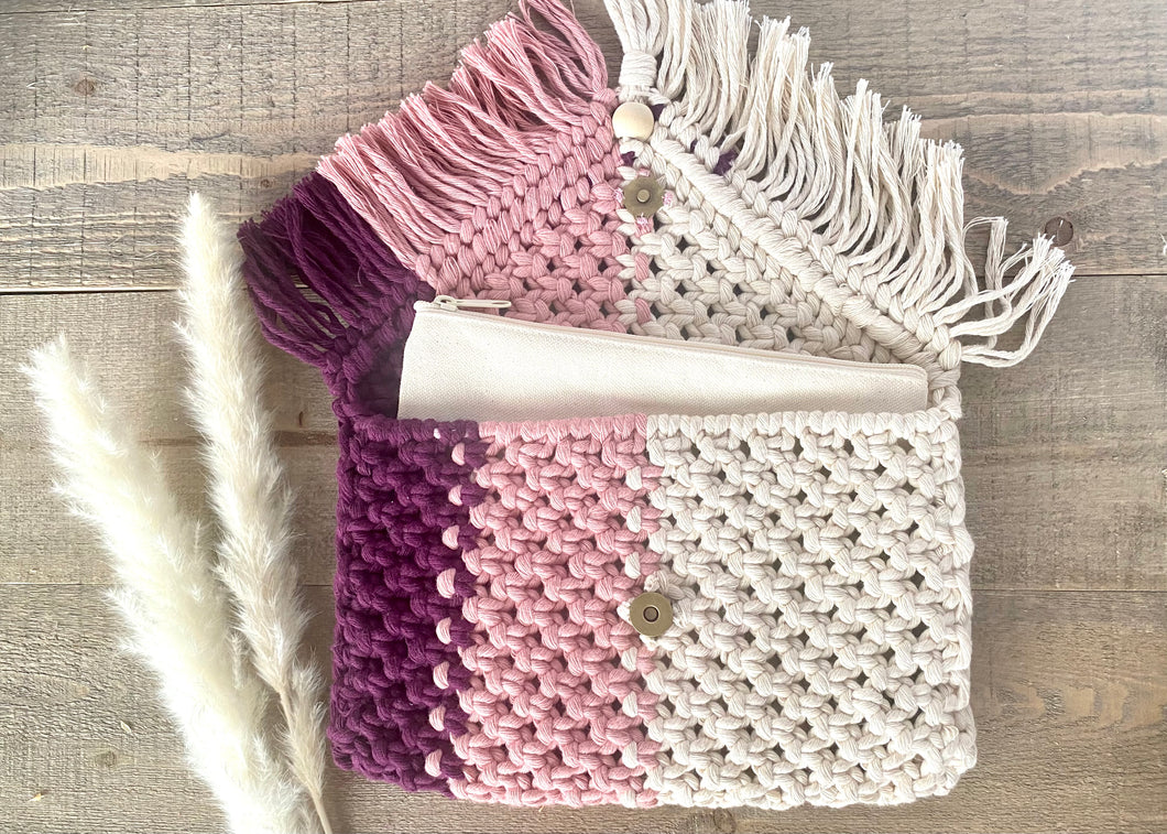 Macrame Clutch (Large)